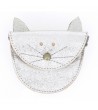 Sac collier Chat argent