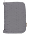Couverture carnet de santé plumetis gris