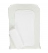 Housse de matelas à langer plumetis crème 56 x 80 cm