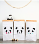 Paper bag rangement Panda mint