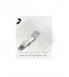 Barrette Mini tutu - Argent paillettes