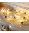 Guirlande guinguette ampoules transparentes
