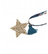 Collier Liberty bleu et Etoile or