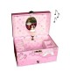 Boîte à bijoux musicale rose Ballerine