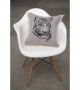 Coussin Gypsy Tigre gris