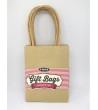 Sacs cadeaux kraft - set de 6