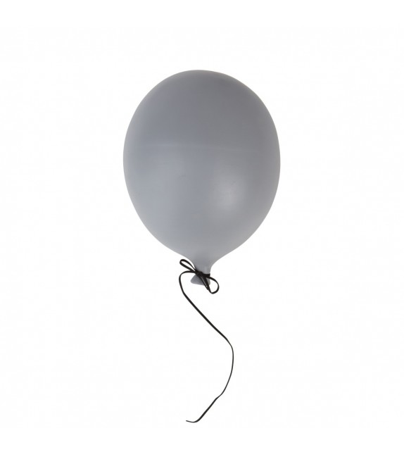 Ballon en céramique gris small