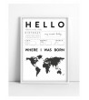 Affiche Baby Hello