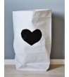 Paper bag rangement Coeur